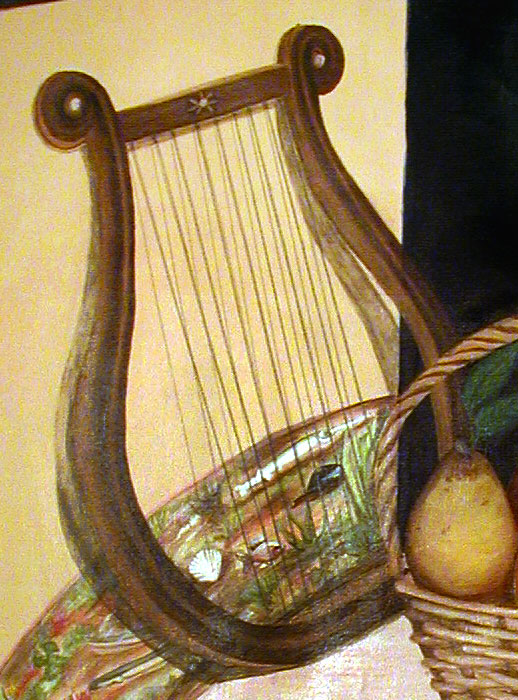 Détail de la Lyre
