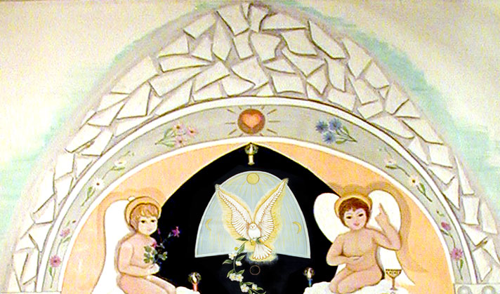 Détail morceaux de marbres