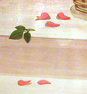 Détail pétales de roses